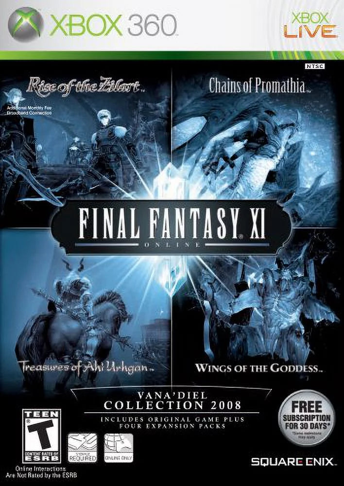 Xbox 2008 - 360 Final Fantasy Online: Vana'Diel The XI Collection