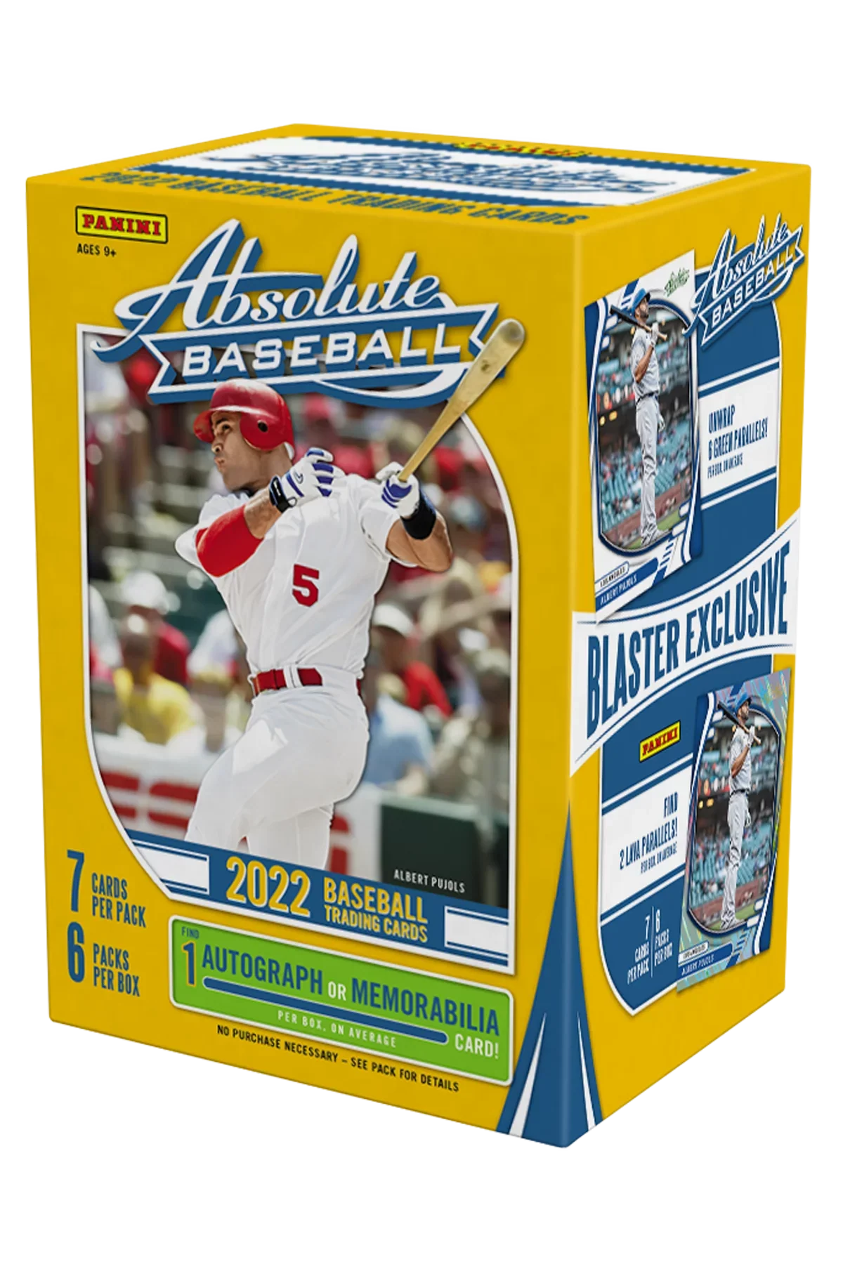Baseball Panini 2022 Absolute Box Blaster Cards Trading