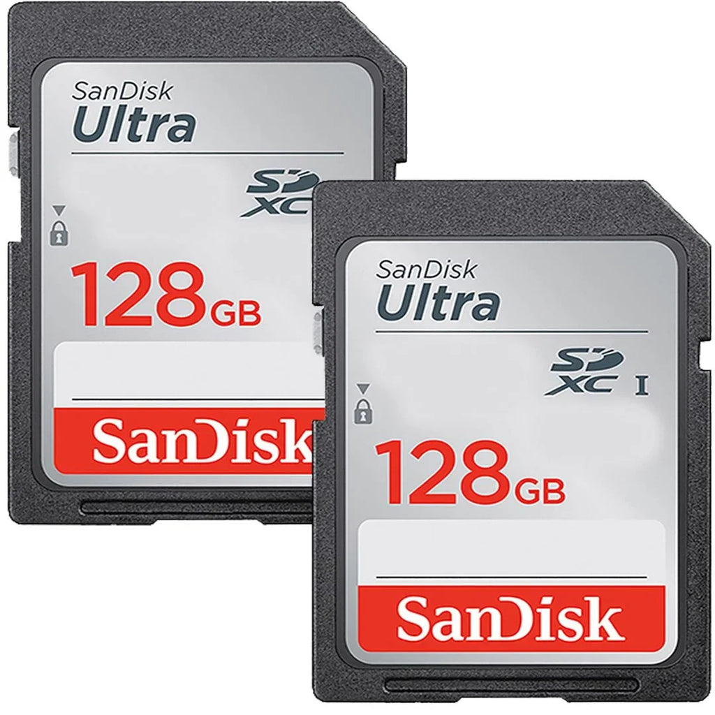 SanDisk 128GB (Body Card + EOS Flash Only) Case + Camera Bundle LED Mirrorless Canon Accessory with Memory Pack R10 Premium + 2 SV
