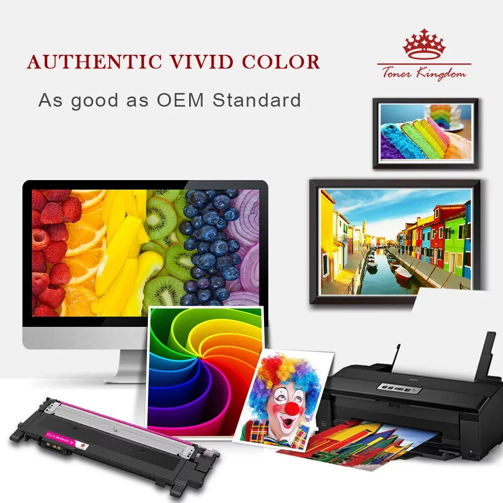 (4 CLT-K404S SL-C430W to CLT-Y404S Samsung Pack) SL-C480FN C430W CLT-K404S Tray Printer SL-C480FW use 404S CLT-M404S CLT CLT-C404S for C480FW with