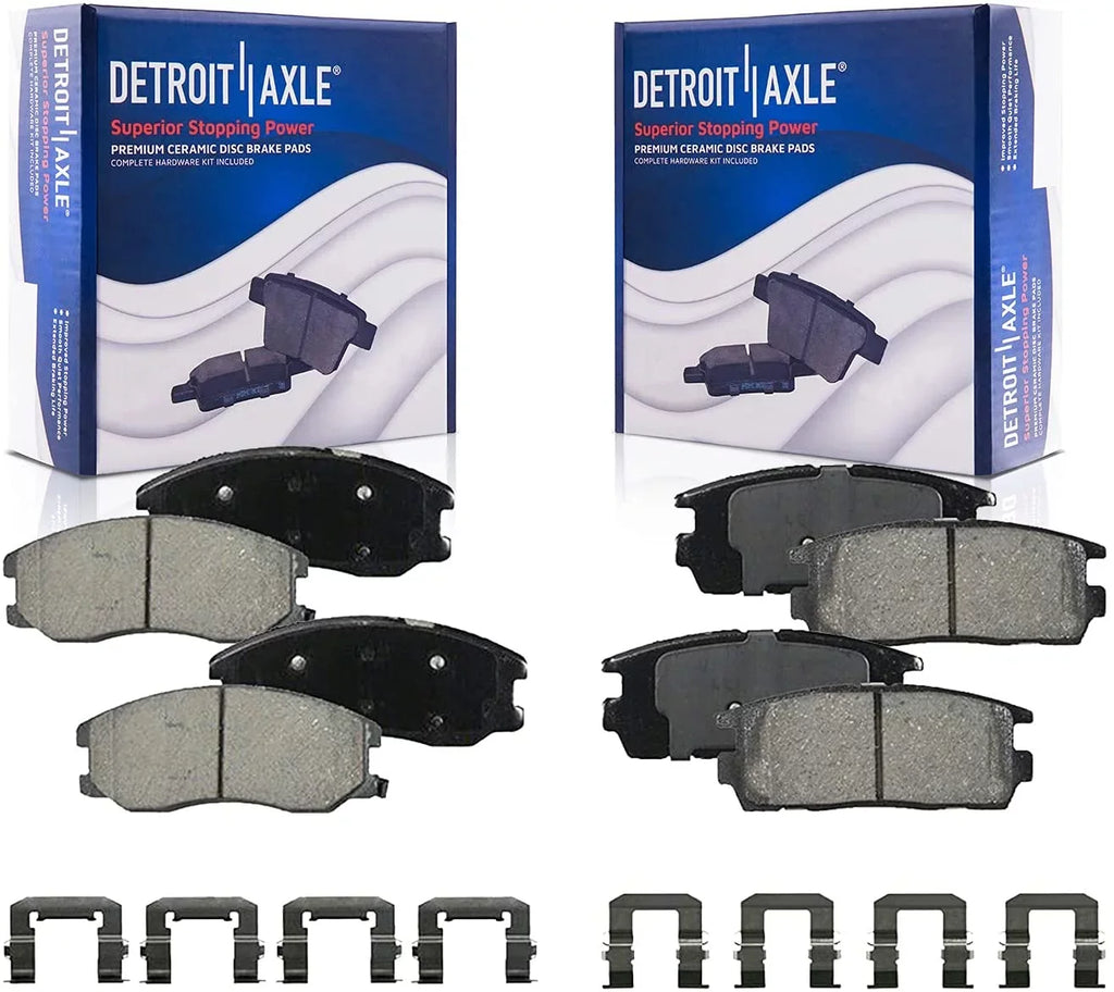 Sport and Pontiac Vue Front Axle VUE Captiva for 4 XE Brake Equinox Torrent Pads 2008-2009 Suzuki Chevrolet XL-7, SATURN - Saturn Pads Fits Detroit Ceramic Rear Brake select: Replacement