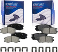 Sport and Pontiac Vue Front Axle VUE Captiva for 4 XE Brake Equinox Torrent Pads 2008-2009 Suzuki Chevrolet XL-7, SATURN - Saturn Pads Fits Detroit Ceramic Rear Brake select: Replacement