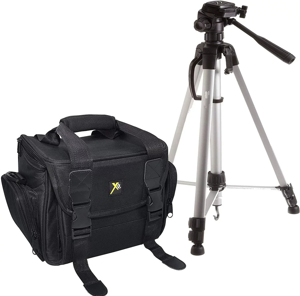 18-55mm with DSLR Zoom Lens 20pc f/3.5-5.6 EOS Tripod, 128GB Card, Canon 2000D Bundle More Camera and + Flash,