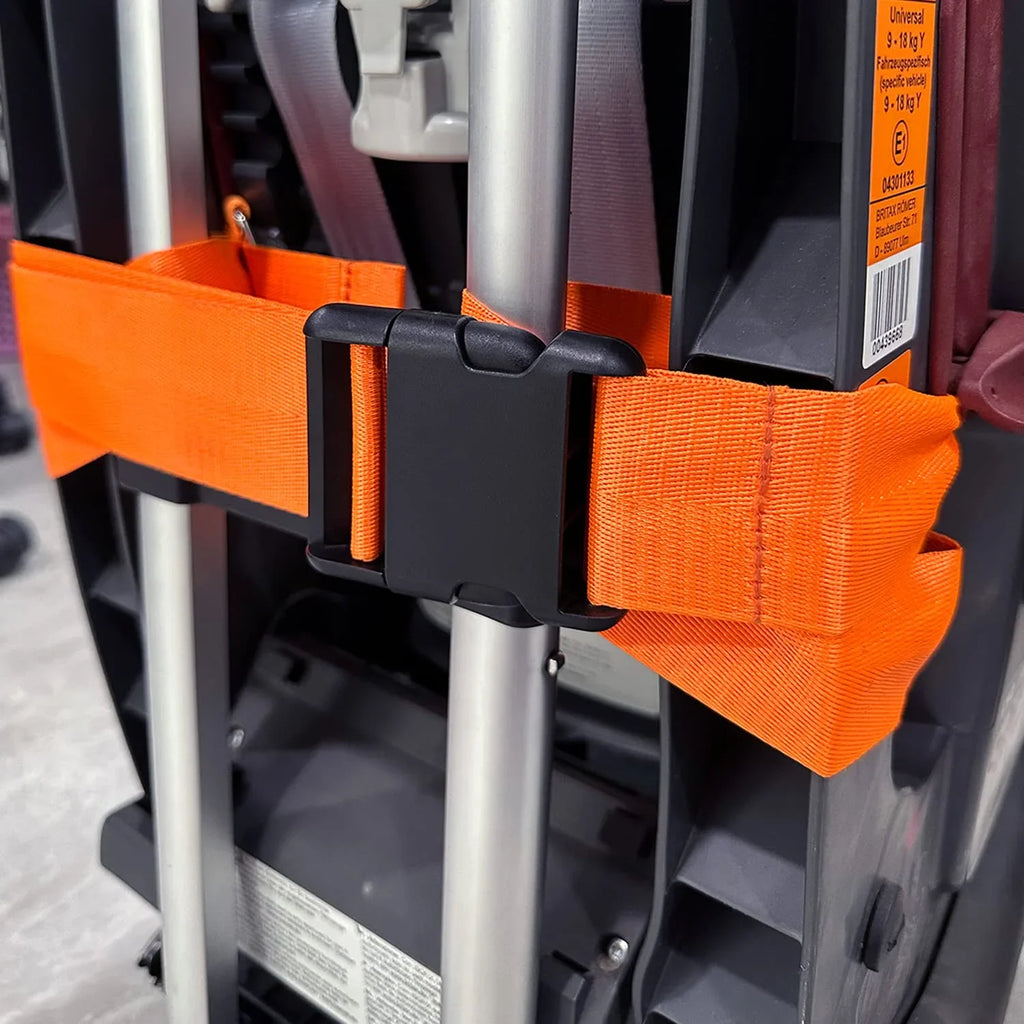 seat Over Base Head for Your for stowable Car Airplane Cart Travel Plate,Foldable, Traveling,Extendable or storable,and Airport-Carseat Under Compartment. Seat Roller