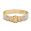 Bracelet Charniere In Uni Hinged Candeur Pre-Owned Narrow Hermes Rose