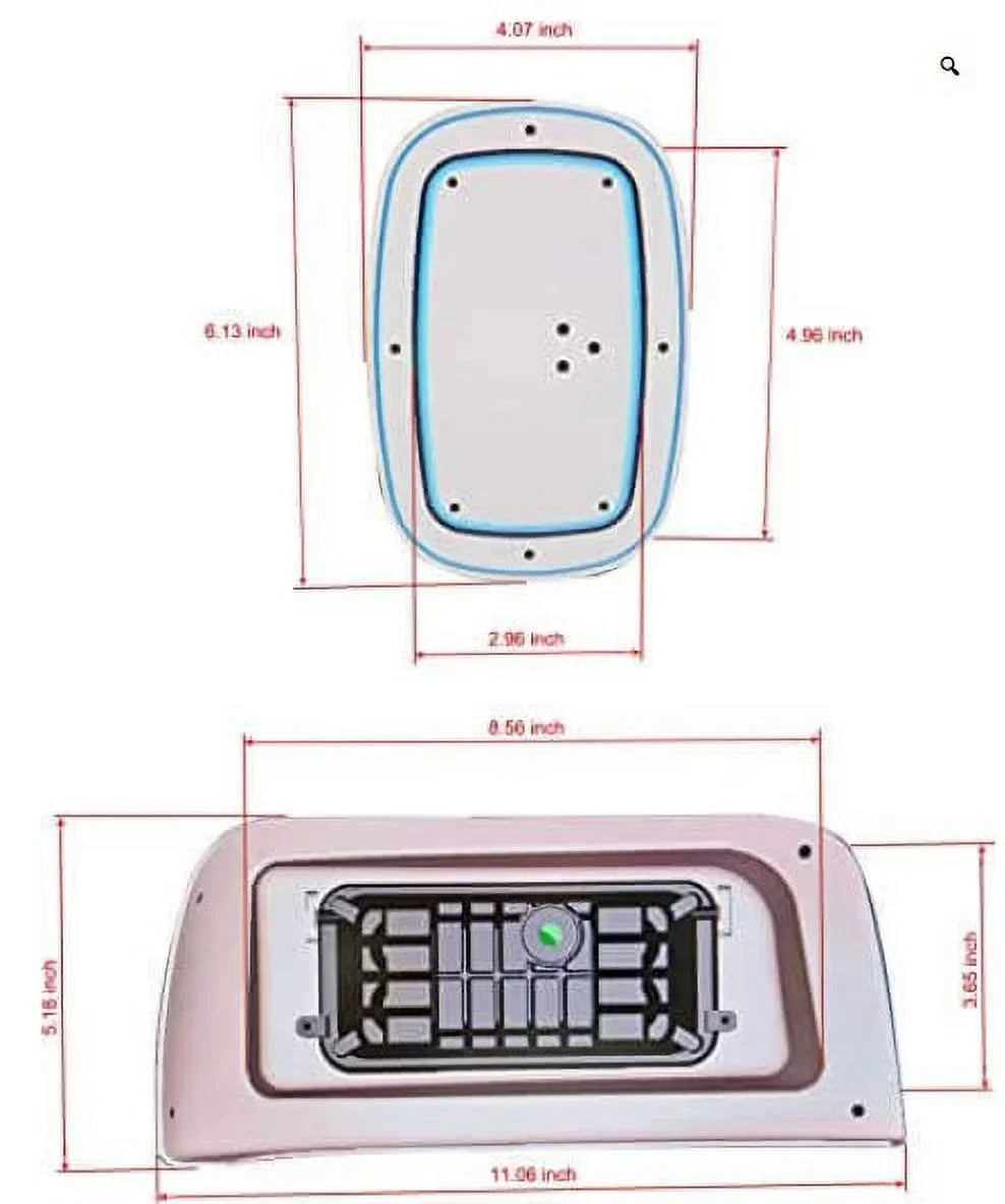 LED for Club Charging, 20A Switch NOKINS Deluxe DC DS Car Plus Light Kit Converter, Brake 1993-UP, USB DRL,