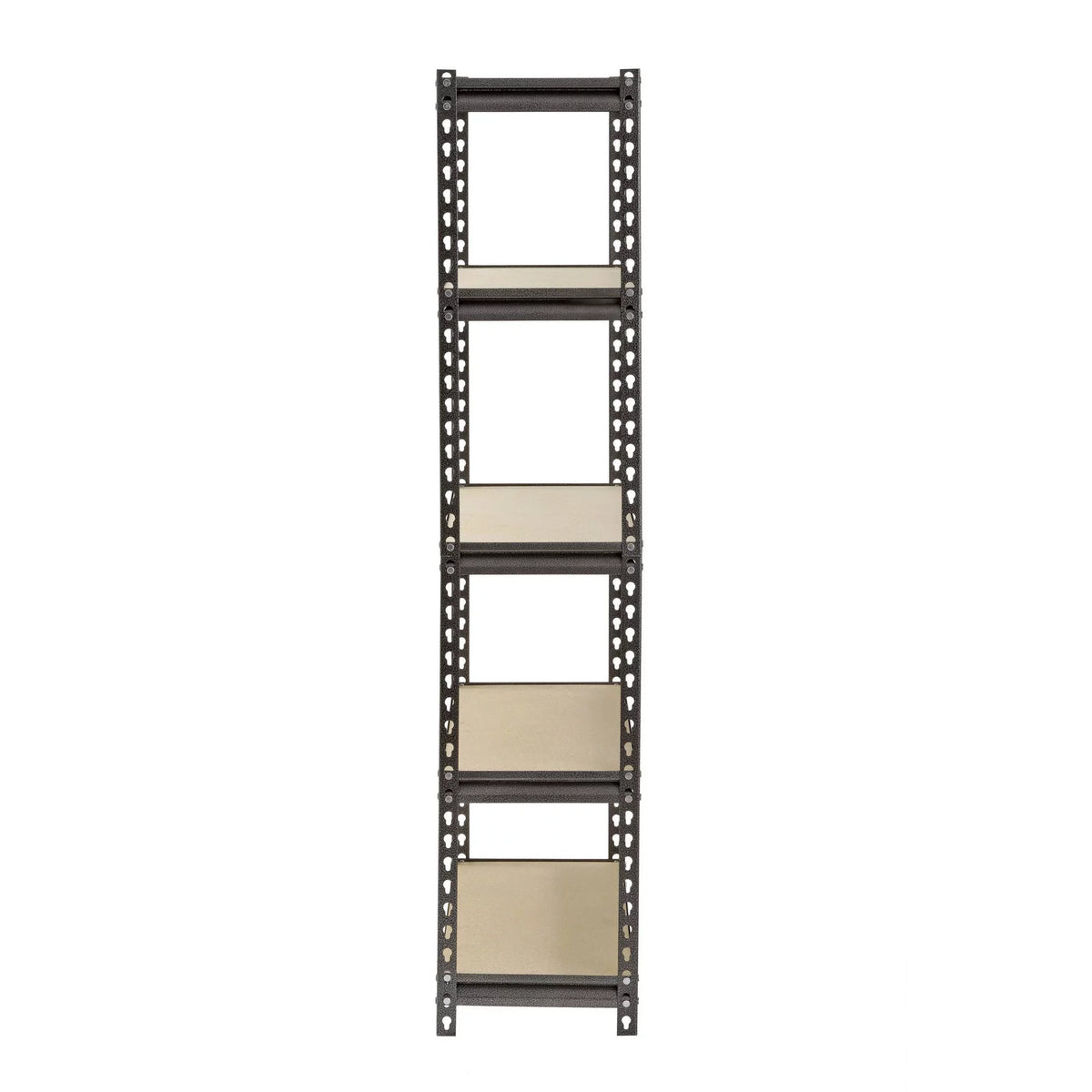 Rack 5-Shelf Shelves, per x 60"H Shelf; Capacity Muscle Silver 500 30"W x lbs. Freestanding 12"D Steel
