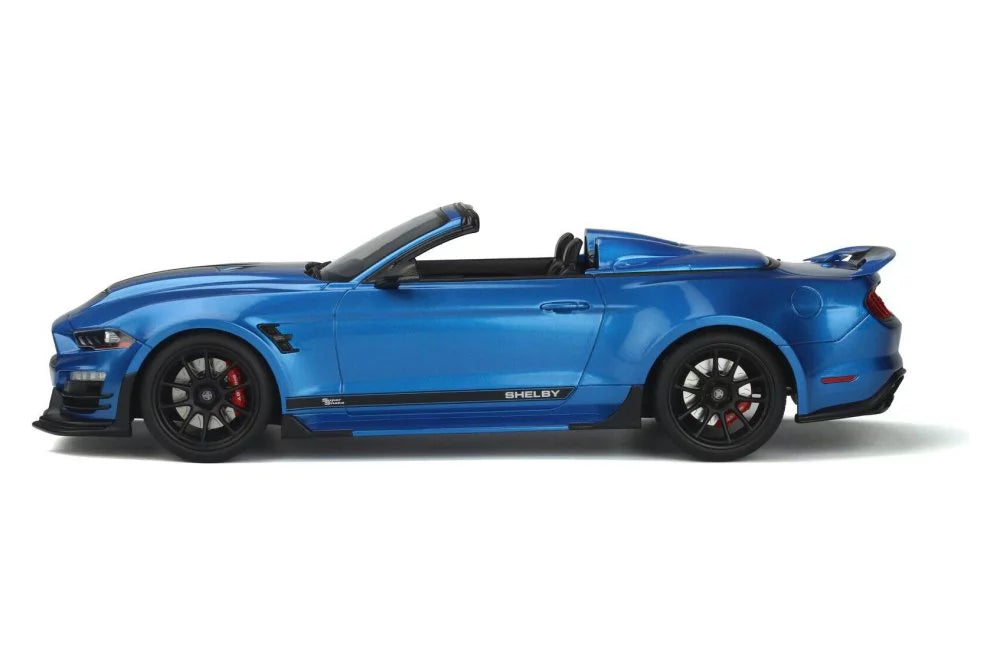Shelby - GT GT398 2022 Blue Snake Speedster Scale Car Spirit - Resin 1/18 Convertible, Super