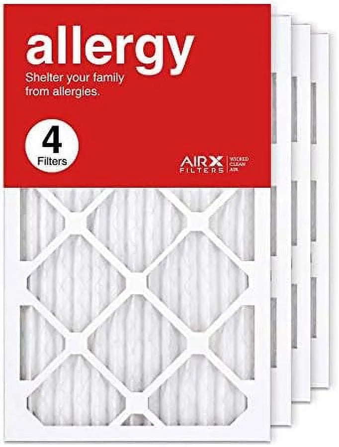 Allergy Furnace AC 11 In Made Pleated Filter, HVAC Air The 4-Pack MERV Air Filter