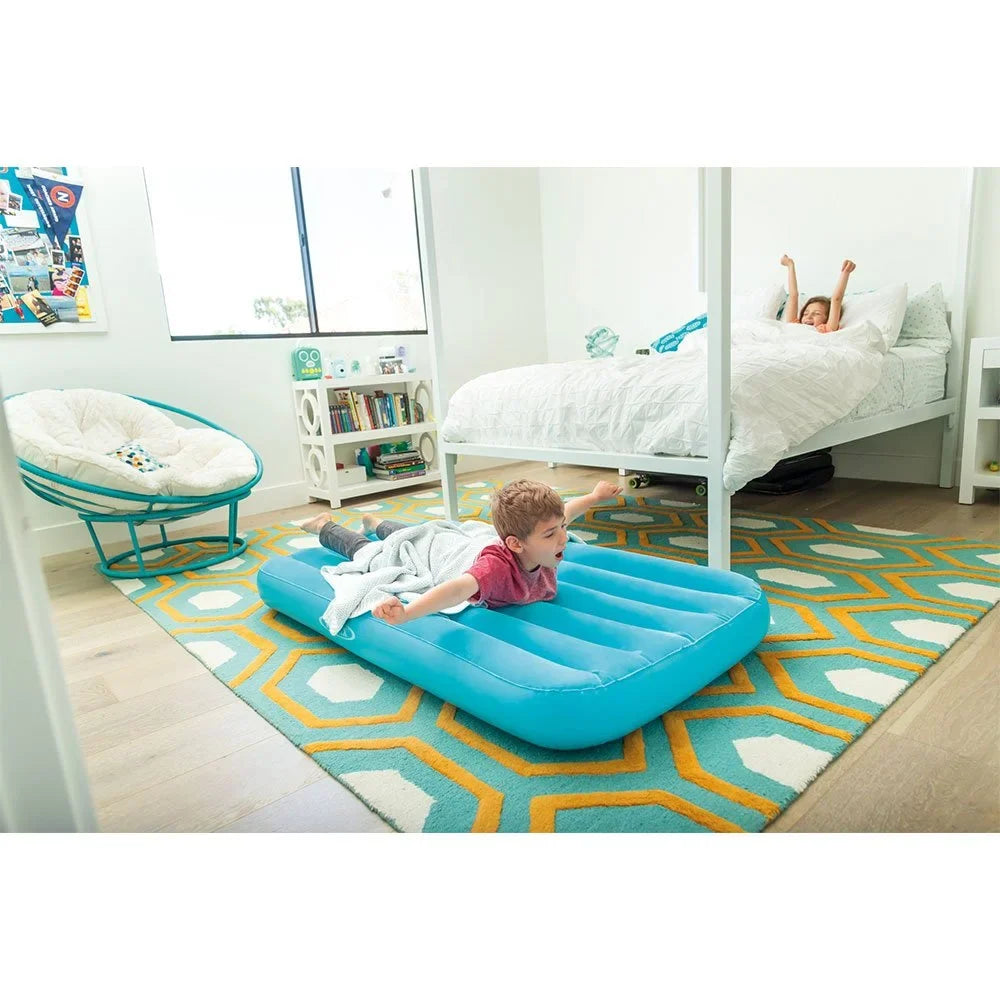Kidz Cozy Carry Bright Pack) (2 Air Intex Bed Fun-Colored & Inflatable Bag w/