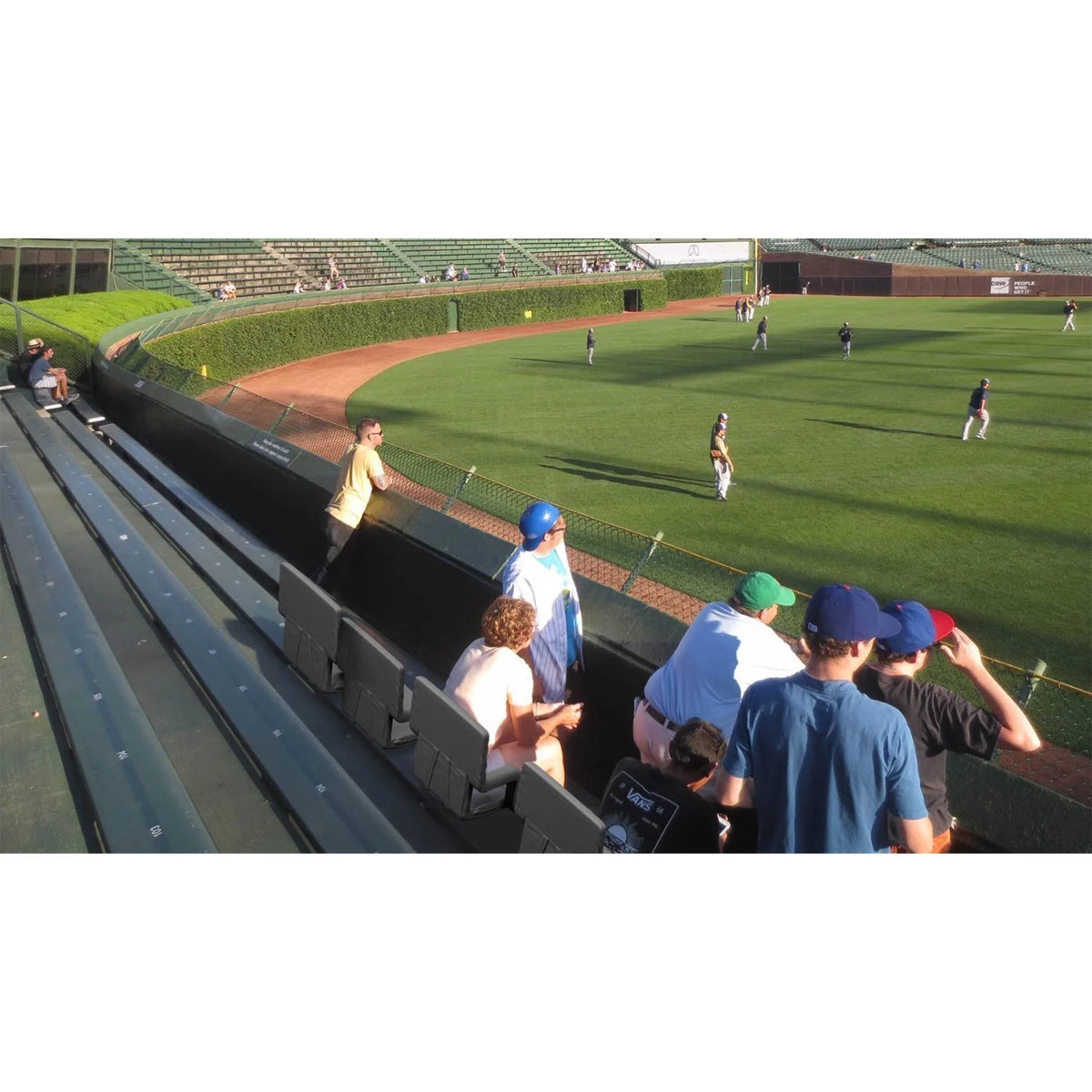 Seat Bleacher Positions Carry Stadium with Portable Home-Complete Support, Reclining Back 6 Cushions Padded Straps Pack- Chair, By 2 Armrests, and