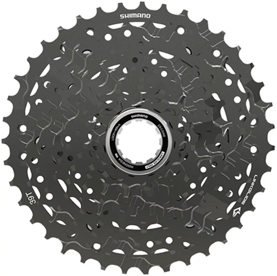10-Speed, CS-LG400-10 Black Cassette Shimano CUES 11-39t, - LINKGLIDE,
