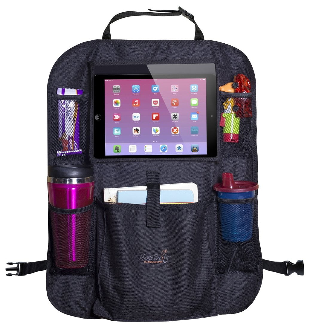 '- Touch Mom's Protector, Seat Car Tablets Organizer iOS Holder for Screen Besty - Auto Kids Tablet Android & Back Multipurpose Organizer Back as Use Seat Kick and Toddlers for Mat, Car