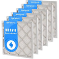 MERV 20X23X1 Made Filters SpiroPure Air in Pleated 8 (6 - Pack) USA