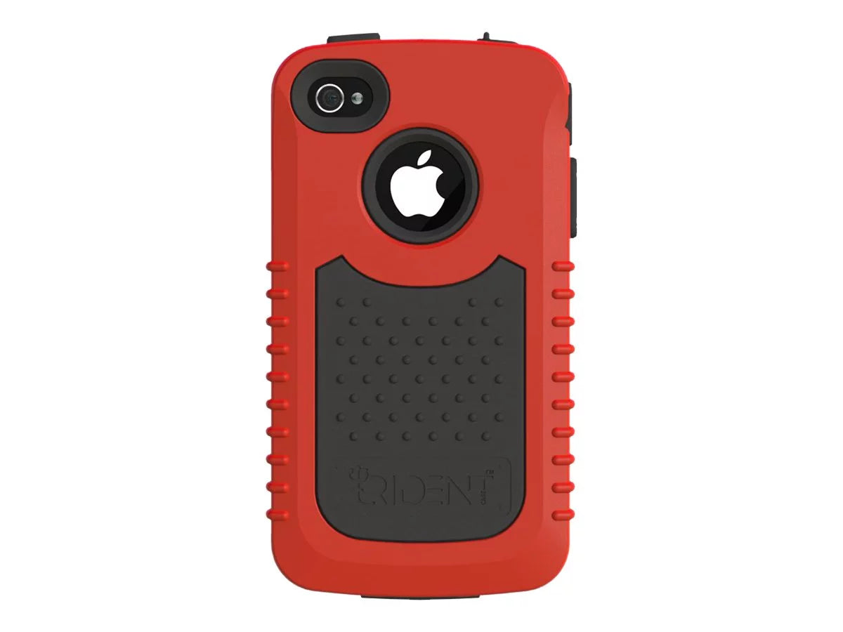 for cell Cyclops - 4S Trident Series polycarbonate - phone iPhone - - II 4, for case silicone, Protective Apple red