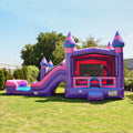 Includes Bouncer Blower, Stakes Inflatable Use, Wet Storage, and Kids, for Purple Dual Duty Dry Playset, Grade with Adults Pink Commercial JumpOrange and Heavy Princess Blowup Slide,