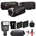 Flash 64GB Battery HDR-CX405 - + + HD Handycam Kit Extra Sony