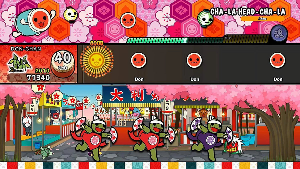 Tatsujin: Drum Switch] no Fun! [Nintendo Taiko 'n'