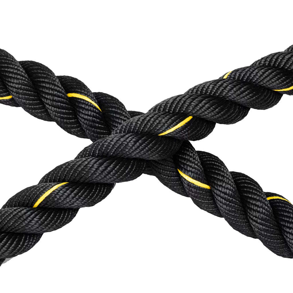 Power Strength Workout Training Conditioning Rope Battle Length Gym Combat Fitness 50Ft Ropes Exercise Undulation