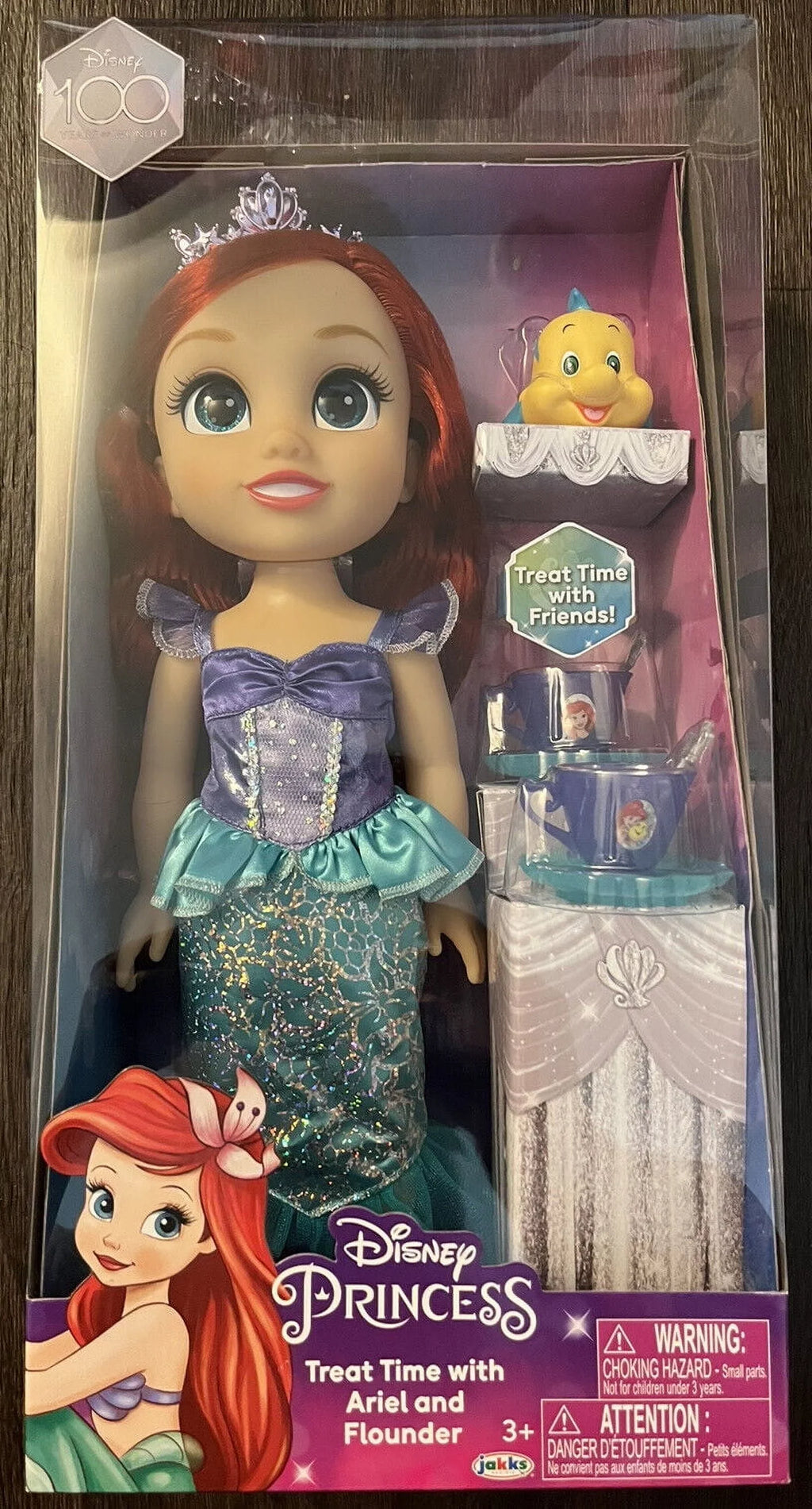 with Doll Ariel Flounder Disney Treat and Princess Time