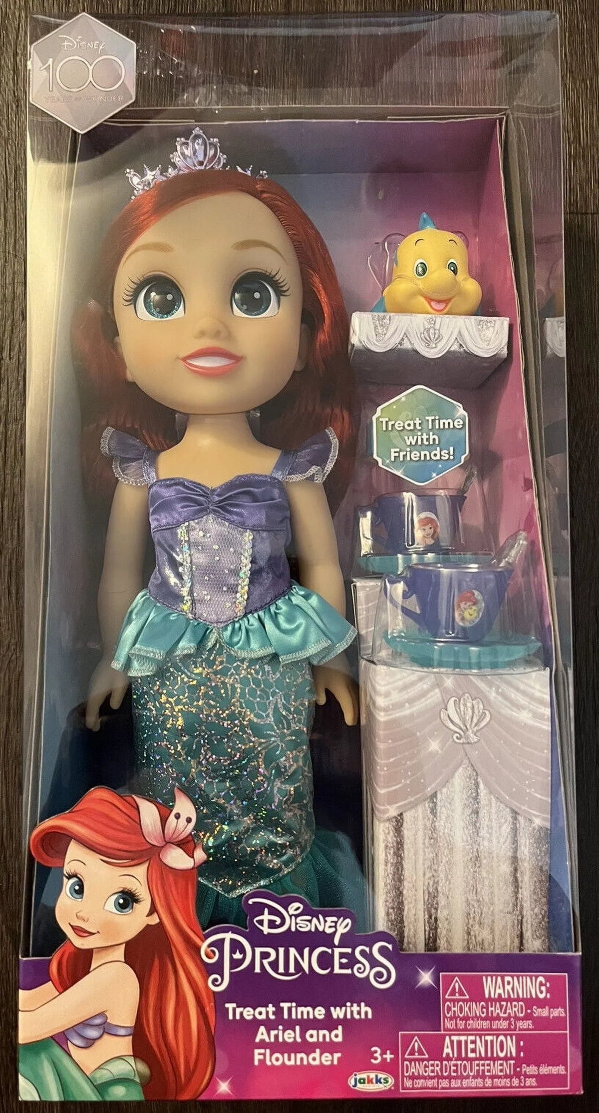 with Doll Ariel Flounder Disney Treat and Princess Time