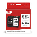 Pack and Color) Combo XL/CL-276 Replacement Ink 276 PIXMA (1 TR4722 Cartridge PG-275 XL TR4720 Used TS3520 Pack Canon 275 Ink Black,1 TS3522 for for Value
