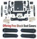 Protectors Toyota 4WD Boot 2005-2015 Tacoma Free T3N/ZONU3100X2 Suspension System Fits With ZoneOffRoad 6"