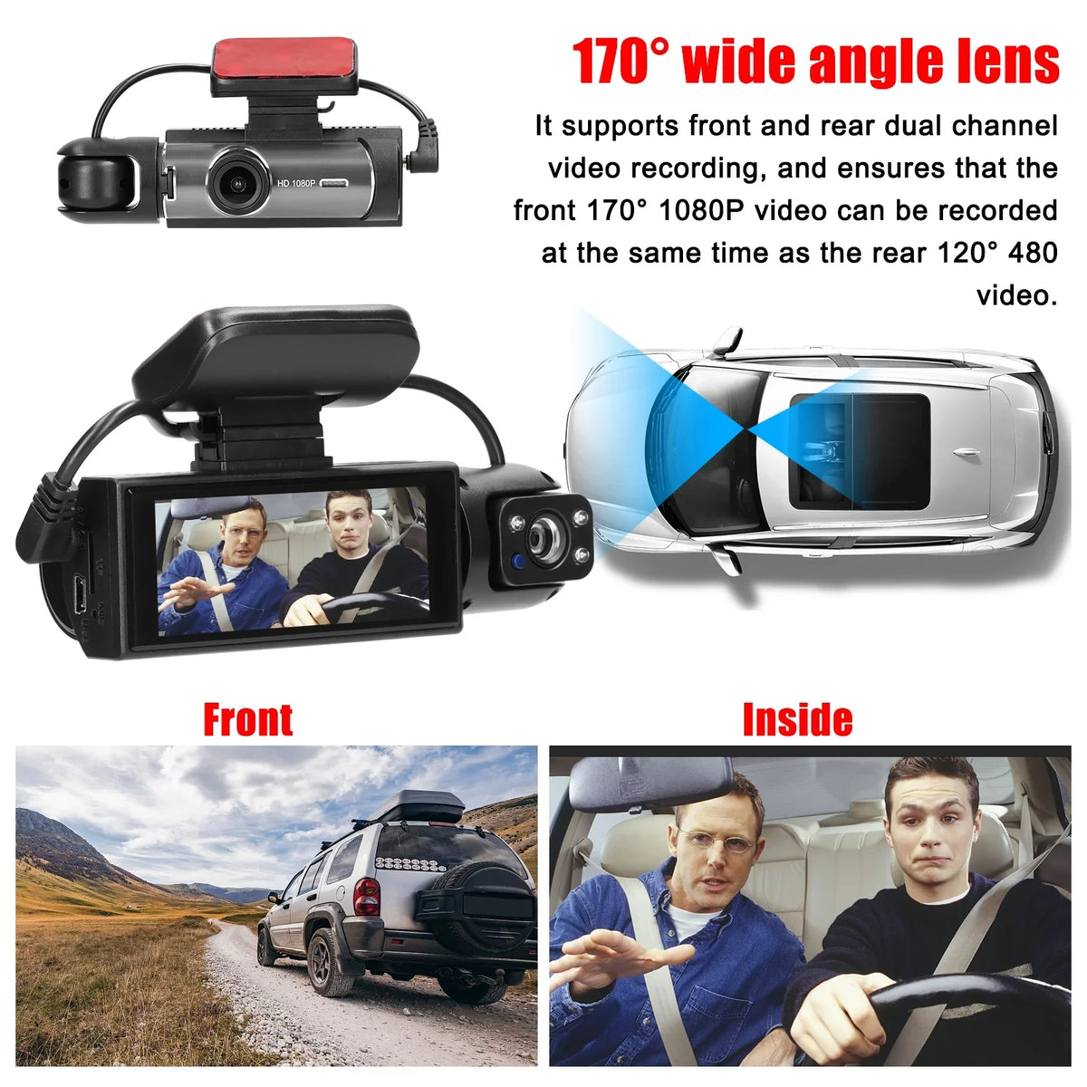 Dadypet Wide 170 Motion Wide Cam Car QISUO Car Video Motion Dash Car Camera,Dash Motion Auto DVR Dvr Dual DVR DVR 170 170 Dash Car Camera HUIOP Dual Lens Cam Camera