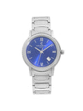 40mm Dial Stainless P40S2.930.002 Parisii Charriol Watch Steel Mens Quartz Blue