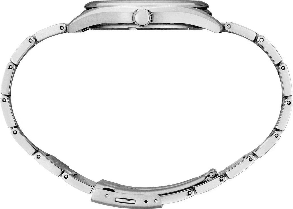 Black Quartz Dial Watch Classic SUR375 Men's Seiko
