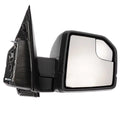 Power 5.0L 3.5L F-150 AutoShack 2015 2018 Folding for KAPFO1321522 2016 2017 Black Mirror 4WD Replacement Manual V8 3.0L RWD Textured 3.3L Passenger Ford V6 2.7L