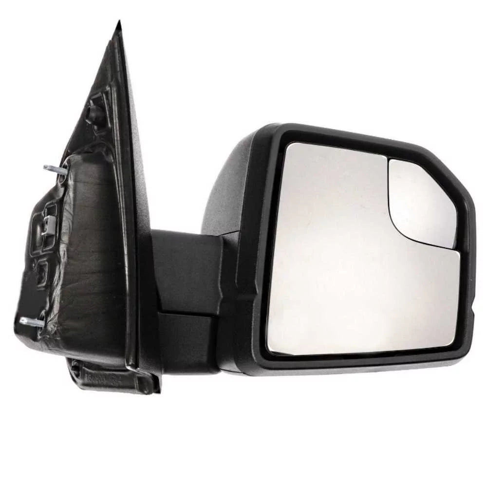Power 5.0L 3.5L F-150 AutoShack 2015 2018 Folding for KAPFO1321522 2016 2017 Black Mirror 4WD Replacement Manual V8 3.0L RWD Textured 3.3L Passenger Ford V6 2.7L