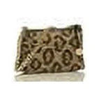 Brahmin Multi Shoulder Leopard/Black/Gold Mod Purse Tybee Lorelei Petite