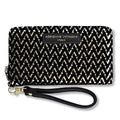 Case Texture Velvet Phone Adrienne Vittadini Wallet RFID Wristlet