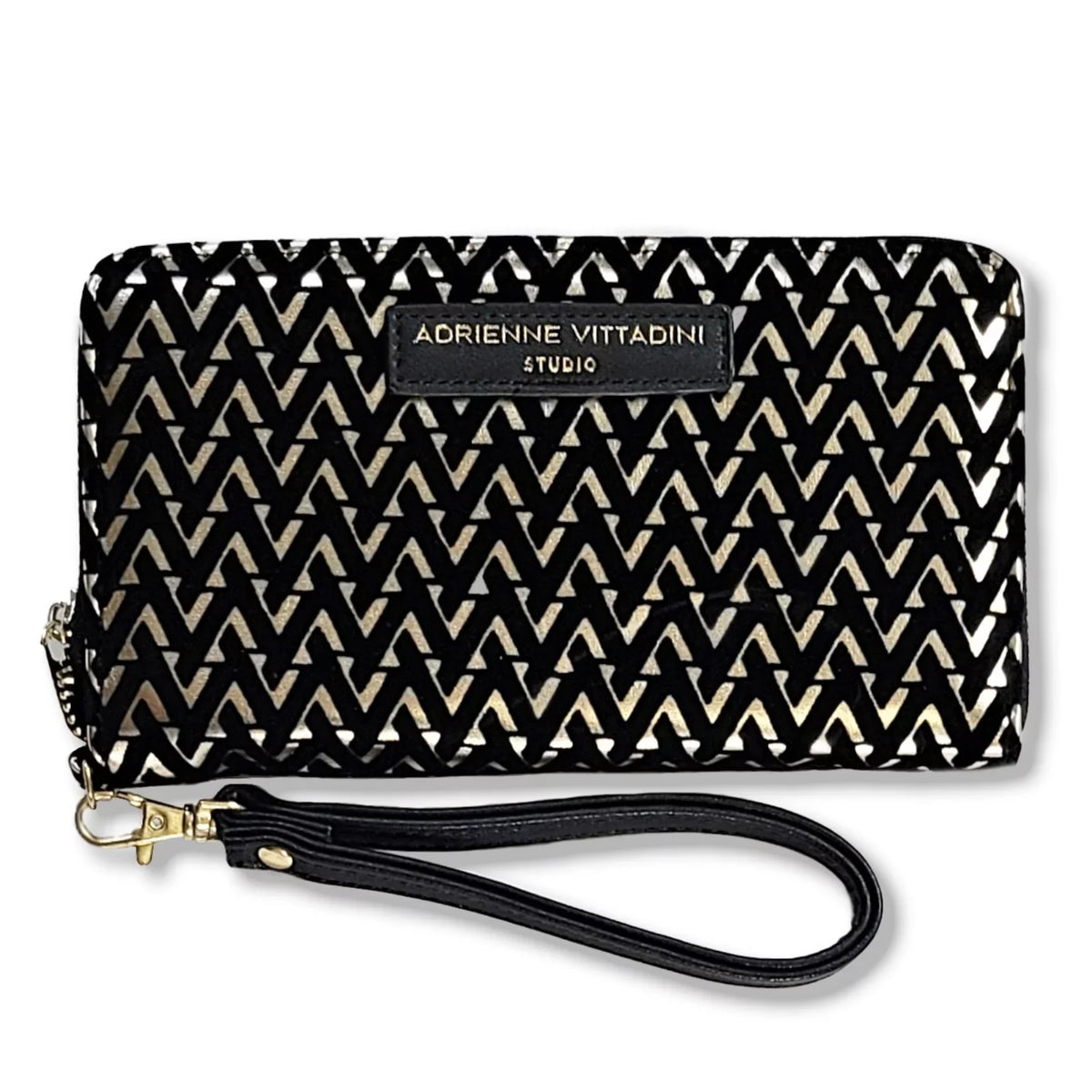 Case Texture Velvet Phone Adrienne Vittadini Wallet RFID Wristlet