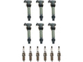 2011 2018 12 2008, Piece Enclave Buick with 2016 2019 Kit Plug 2012 Spark - Coil 2017 2014 2010 and 2013 Ignition - Compatible 2015
