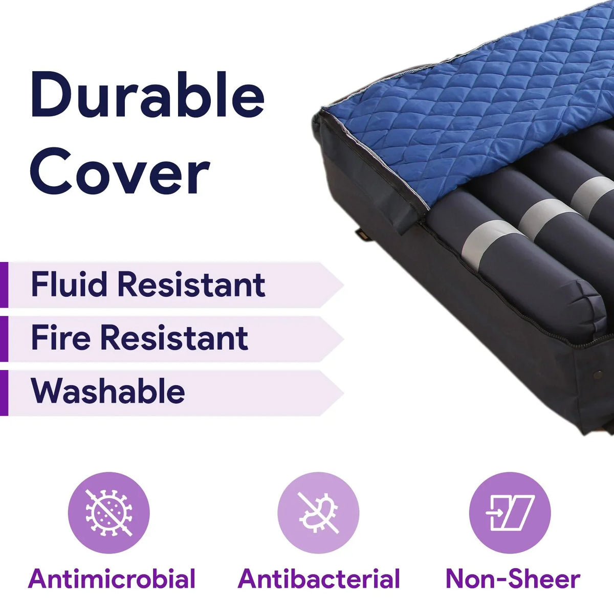 Bolsters x - & Proheal Alternating x Air Side 80” 36” Pump Stages Bariatric Air Low Air Mattress Pressure Loss I-IV 8/11" with