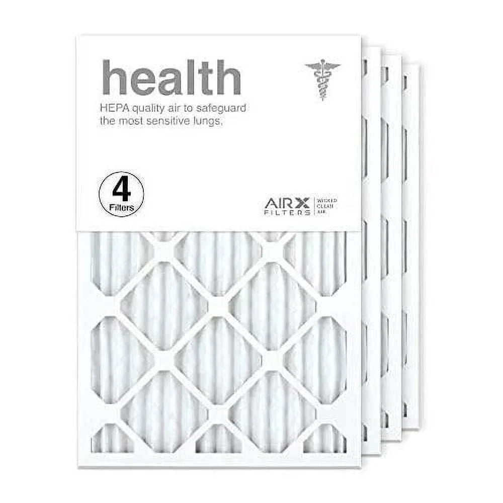 Made Air The In Furne 13 MERV Air 16X25x1 Filter, 4-Pk Filter HV Pleated Health