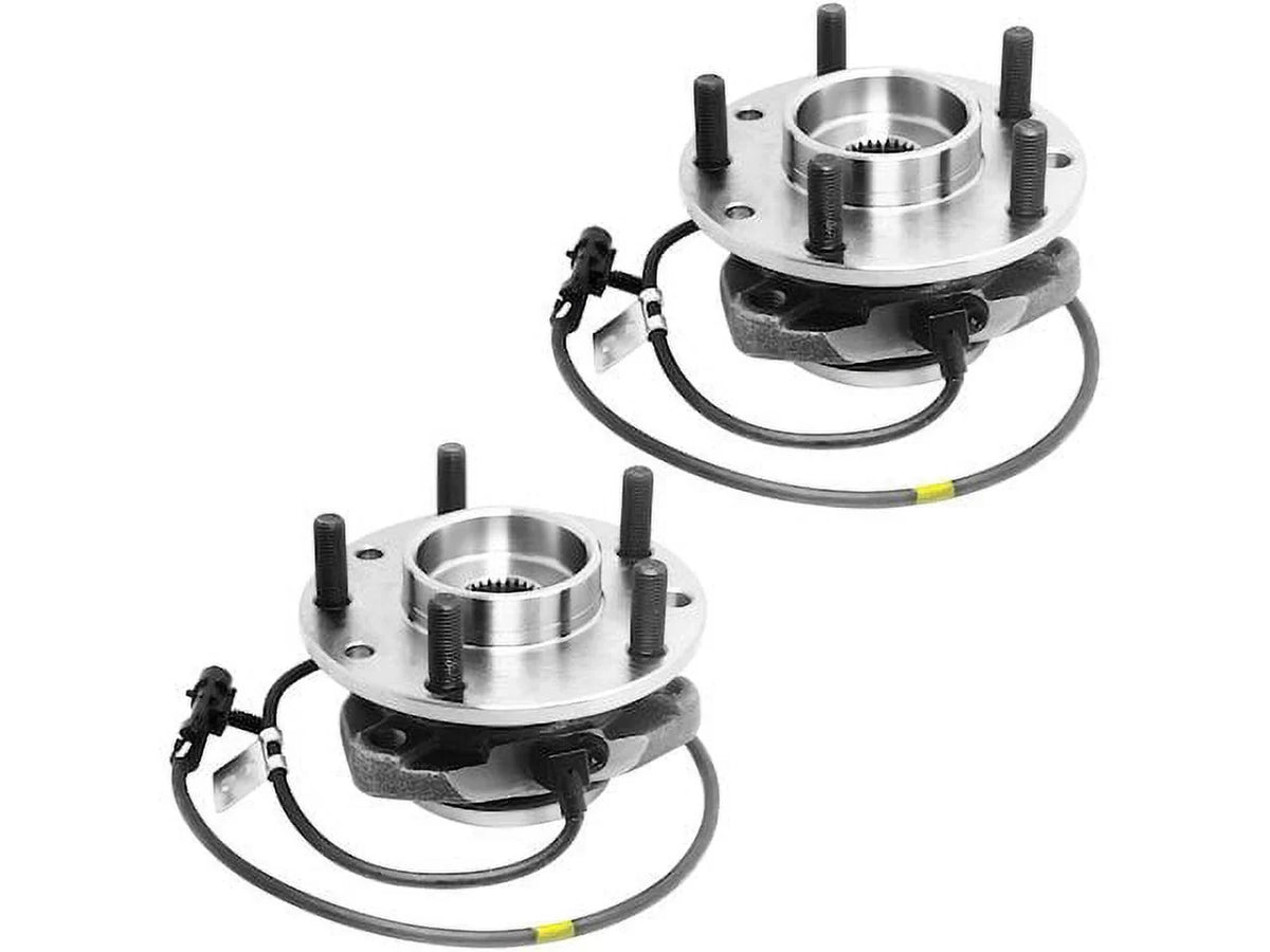 2004 Assembly Wheel 2001 Hub 1998 Front 2000 Set 2005 of Chevy Bearing - - 1999 with 2003 V6 Compatible 2 2002 4.3L Blazer 1997