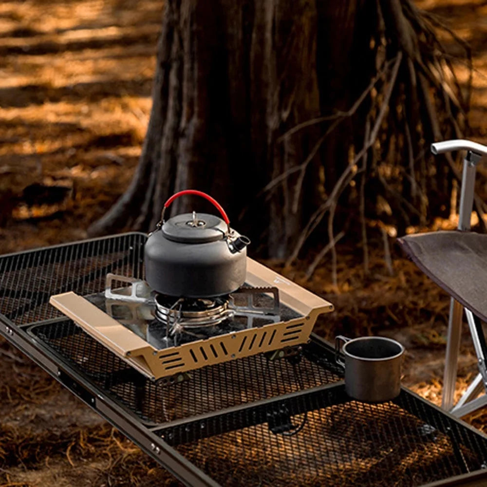 Storage Cooking, Portable Outdoor and Hiking Camping Walmeck for Stove 3-Core and with High Connecting Adjustable - Furnace, Hose Designed Picnic Bag Gases Valve Camping,