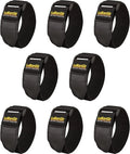 Cinch Elastic 2" Cord Extension Pack) Wrap, Hook x for Straps, 12" (8 Storage Cord, Strap Rope Cable, Loop and