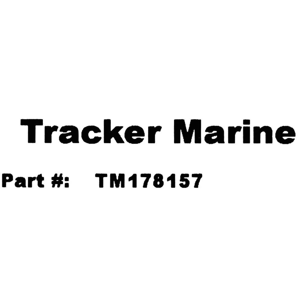 Mat Black Non-Skid 7 TM178157 Tracker Boat | Inch Rubber 10 3/4 x 1/4