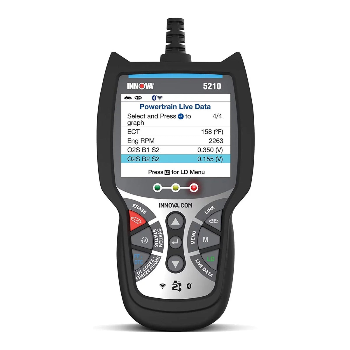 Diagnostic CarScan 5210 Advisor Reader Automotive Tool Code INNOVA Bluetooth