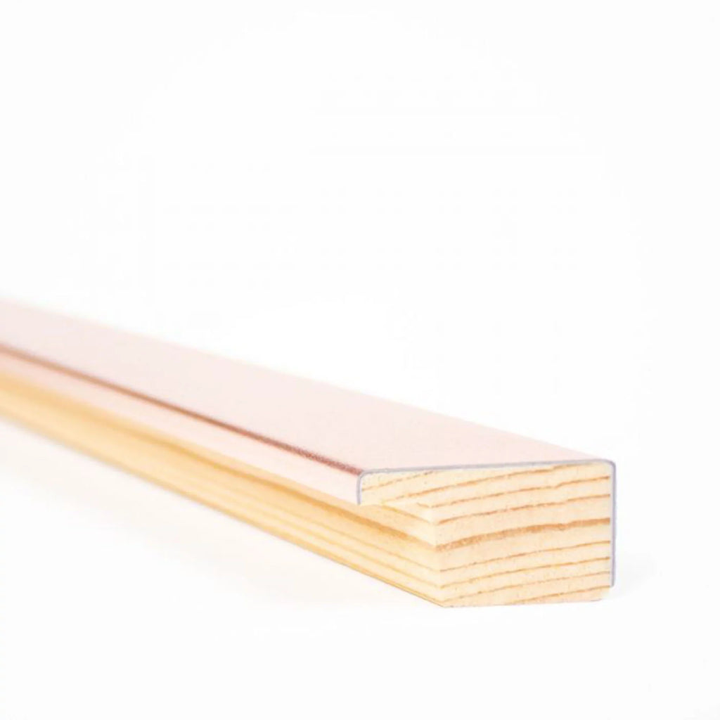 UV Gold | Frame Puzzle Wood Kit | Rose with Real Sheets Glue Frame Scandanavian Picture 24x30 with