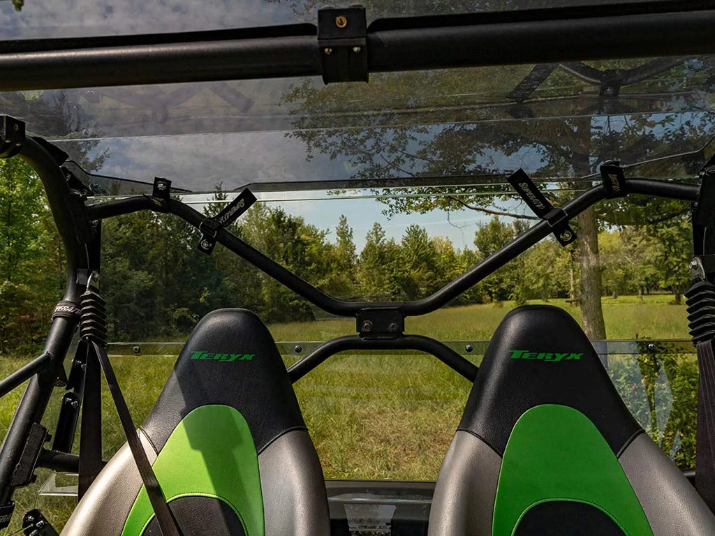 Windshield Lightly Flying 4 Glass / Teryx 2021+ 4 You in Kawasaki Teryx Tinted Rear From Polycarbonate Duty 2014+ S 800 Protects Stronger for Than 250x SuperATV USA! Heavy Made Debris Thick 1/4"