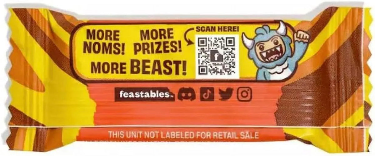 50 Mini Chocolate Beast Bars Of Feastables Bag Mr.