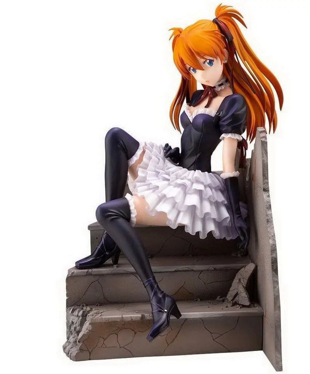Gothic Neon Genesis Evangelion Statue Langley Lolita 1/7 Asuka Scale Sohryu