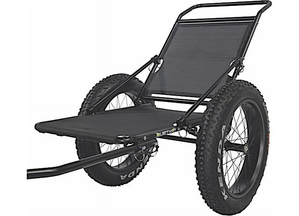 Cargo 2 Black, QuietKat FKA-15888 Cart Wheel,