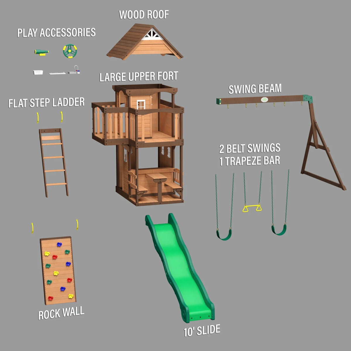 Backyard Mount Discovery Triumph Set Swing