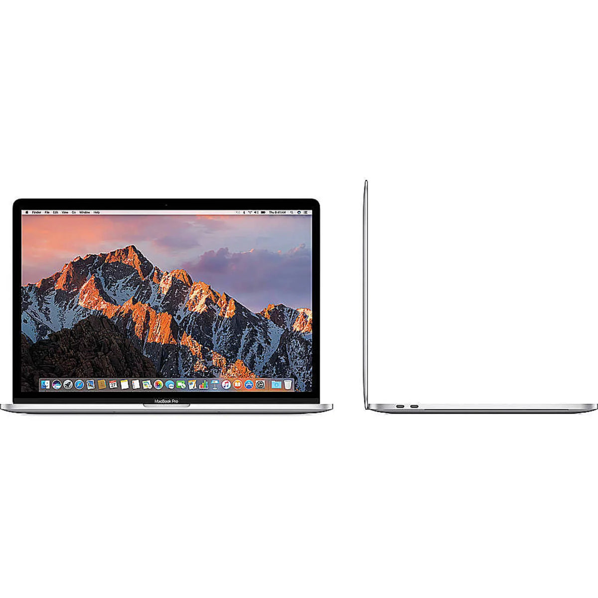 i7 Pro Flash - 2016) (MLW72LL/A) Pre-Owned Laptop 256GB - Storage 15.4" (Late Core Apple Silver - Good) (Refurbished: Intel Memory 16GB MacBook